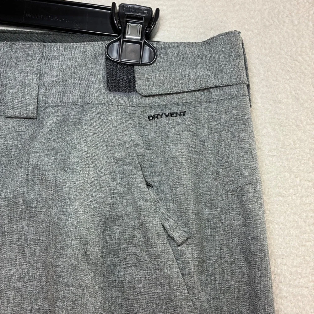 The North Face Freedom Insulated Pants Men L Gray Dryvent Ski Snowboard Winter